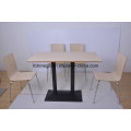 Fast Food Restaurant 4 Seater Dining Sets (FOH-NCP15-6)